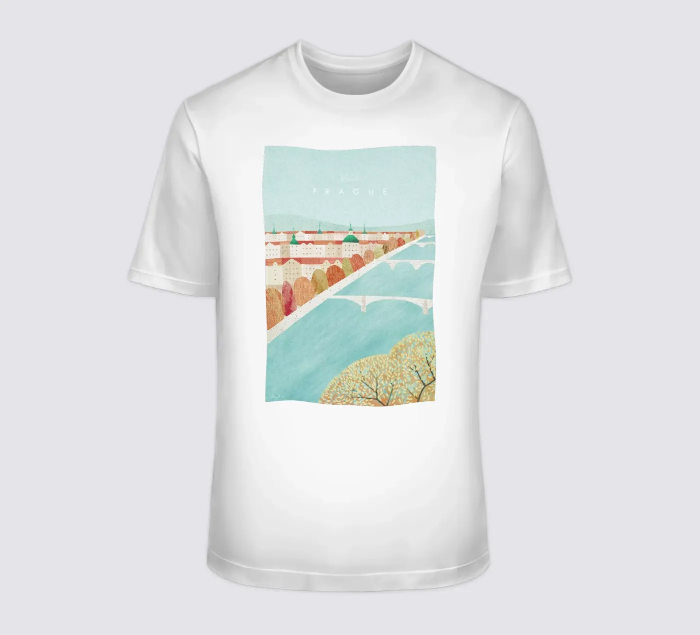 Prague t-shirt da Henry Rivers