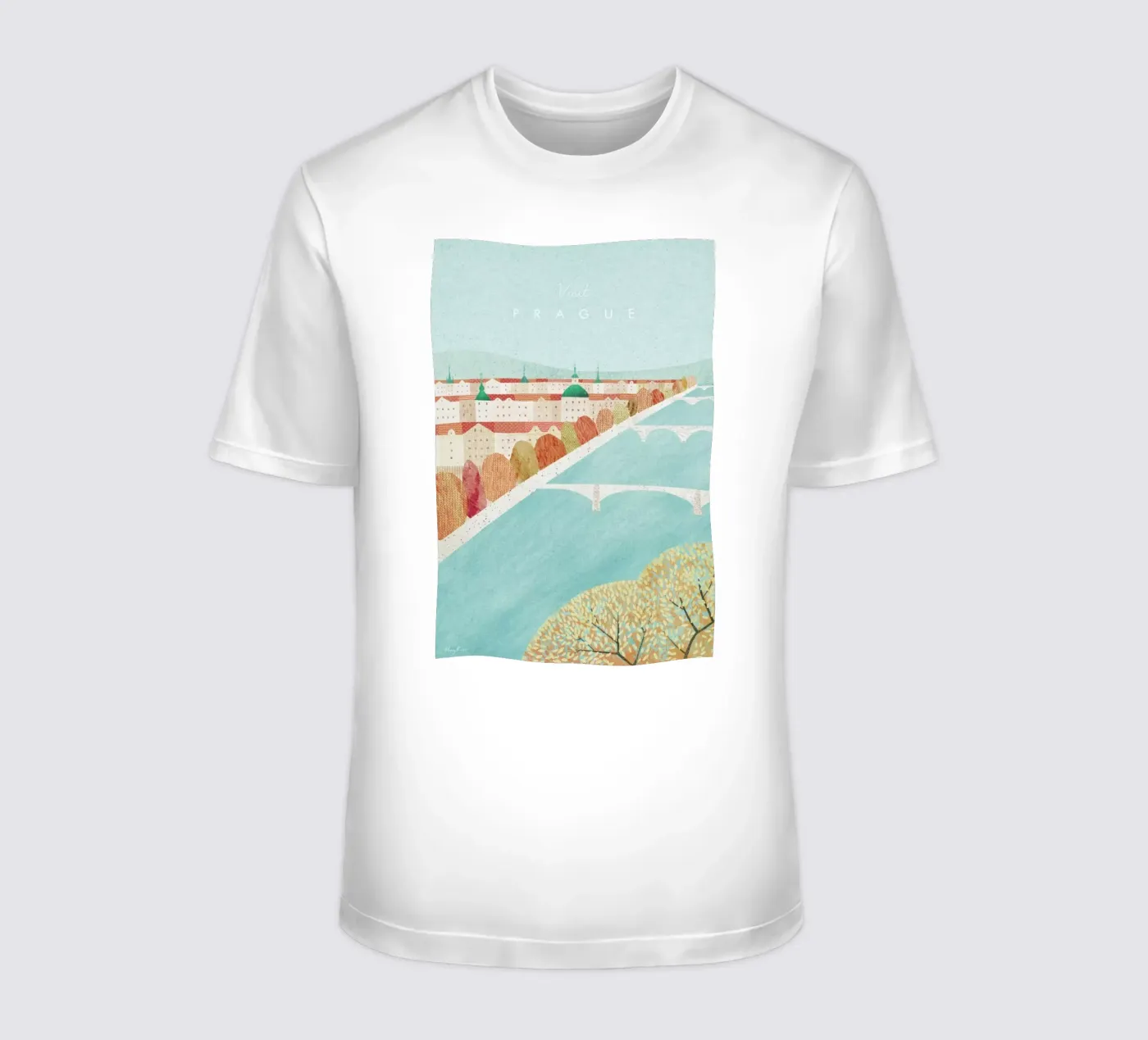Prague t-shirt da Henry Rivers