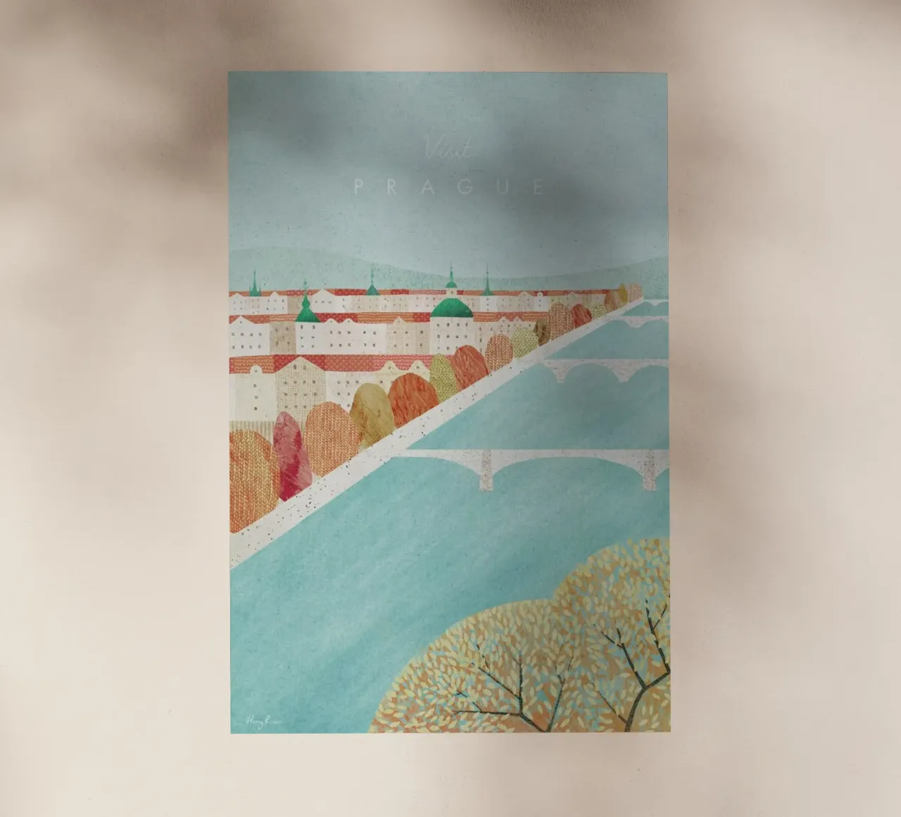 Prague pellicola backlit da Henry Rivers