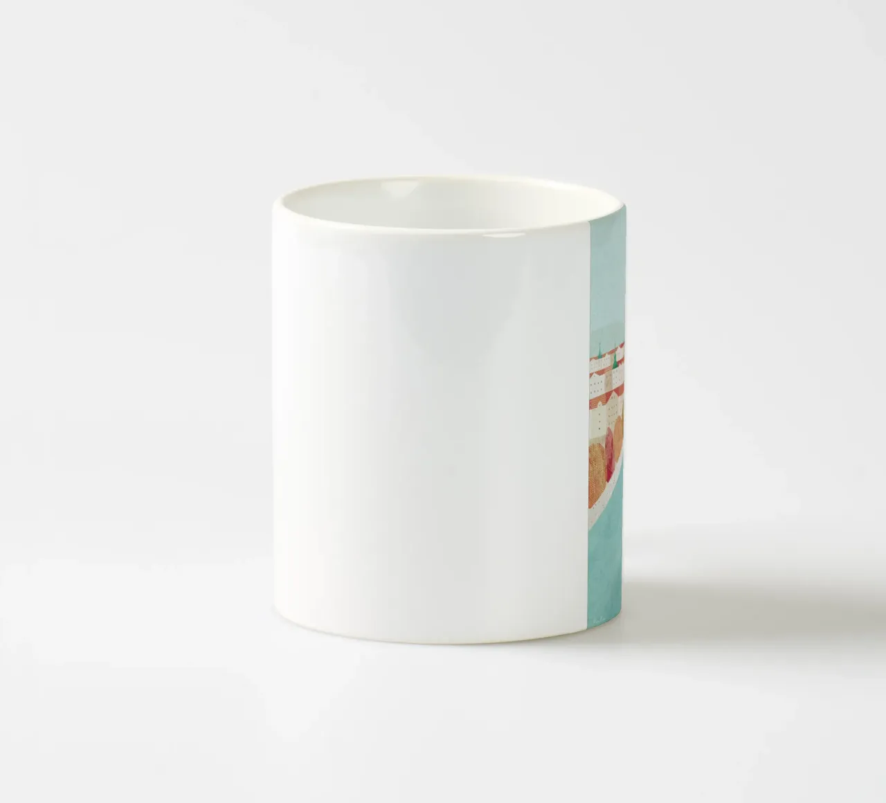 Prague tazza in ceramica da Henry Rivers