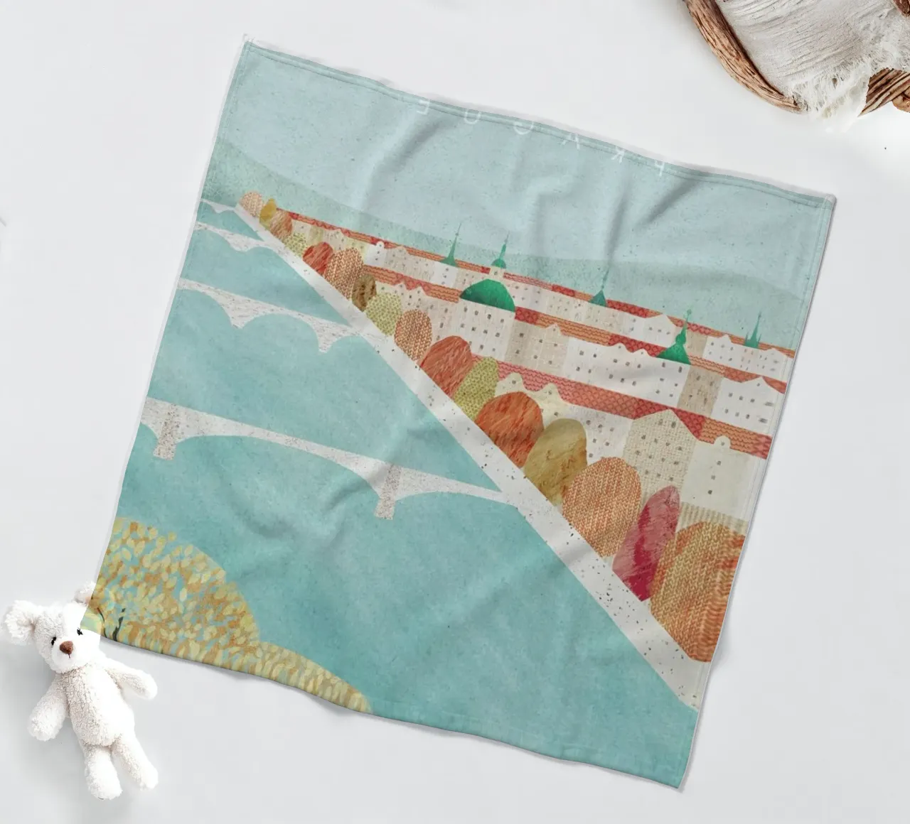 Prague Fleecedecke von Henry Rivers