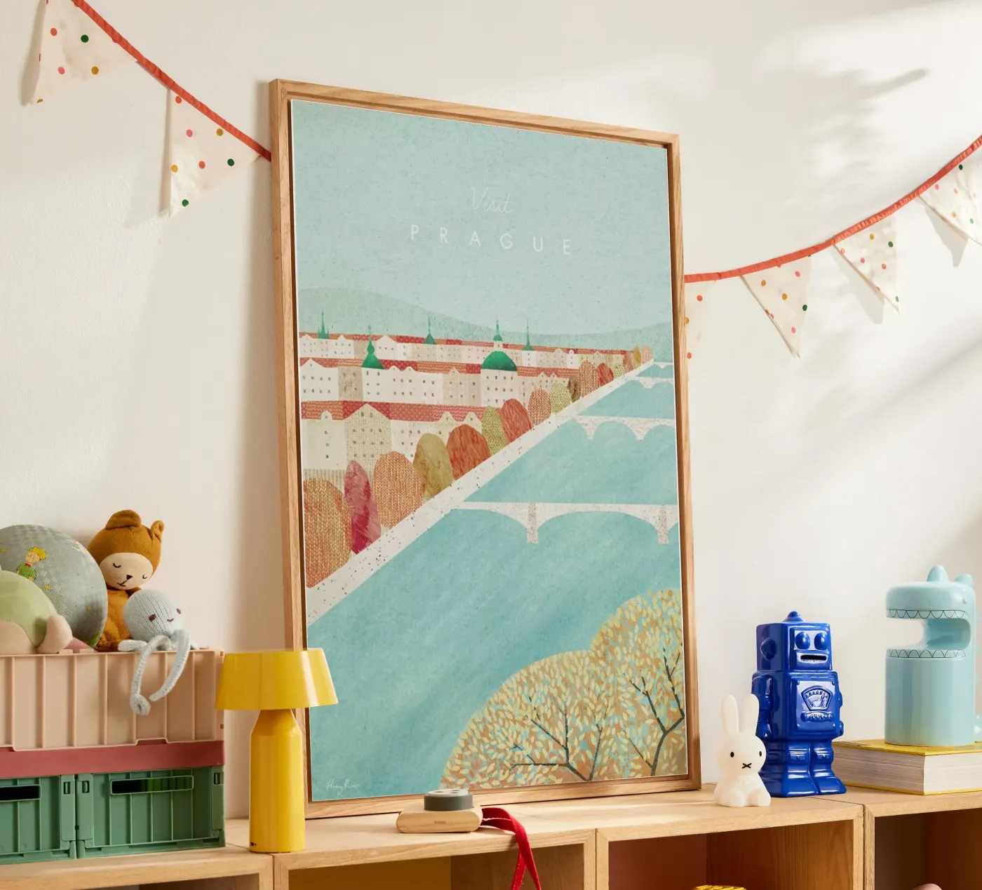 Prague Acryl-Glas von Henry Rivers