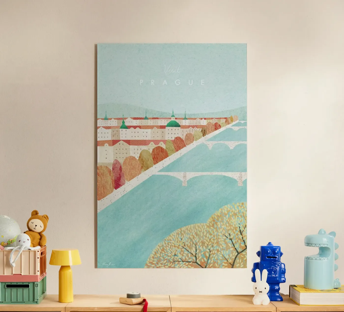 Prague Acryl-Glas von Henry Rivers