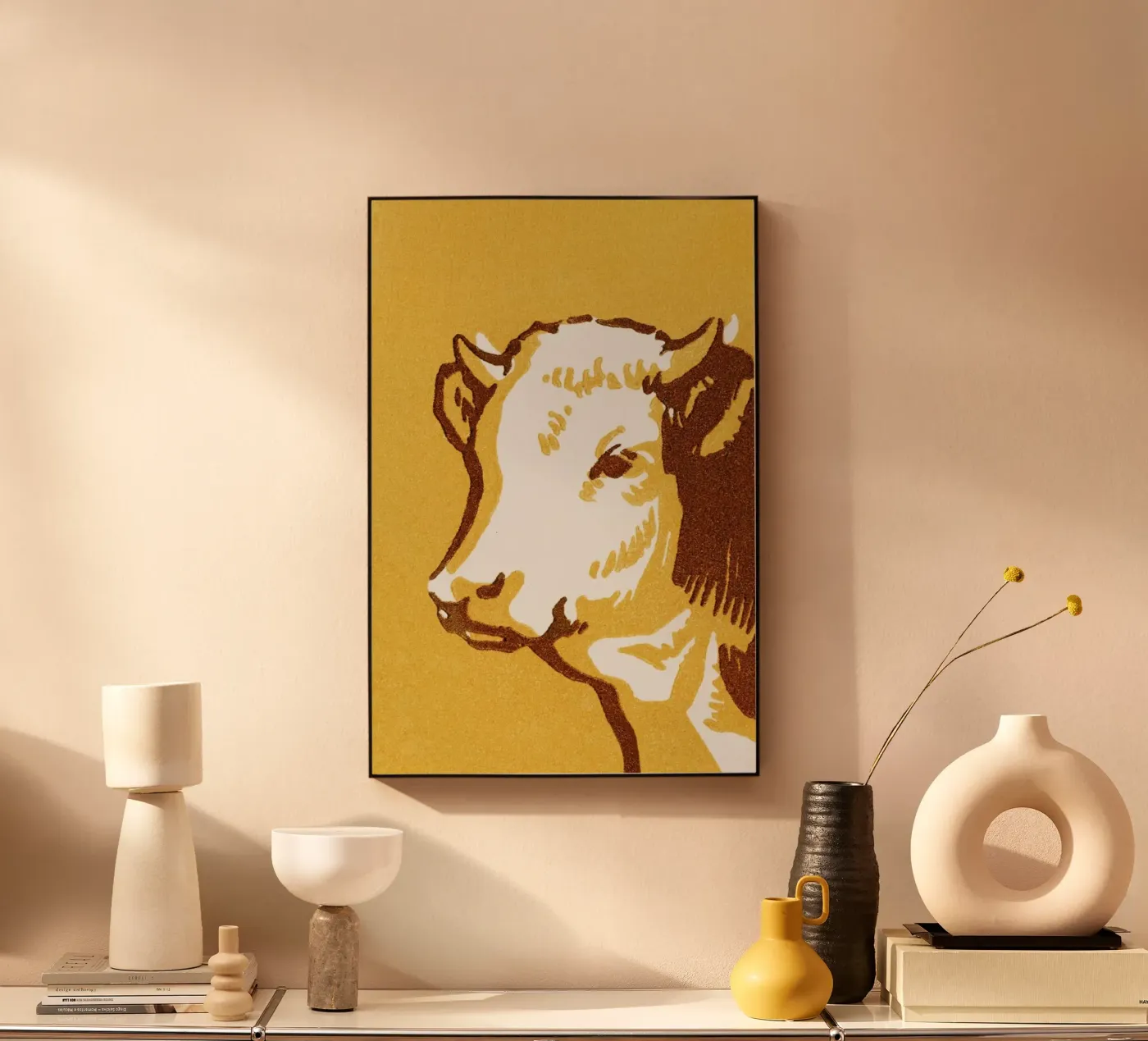 Caramel Cow plexiglass da Flora & Fauna