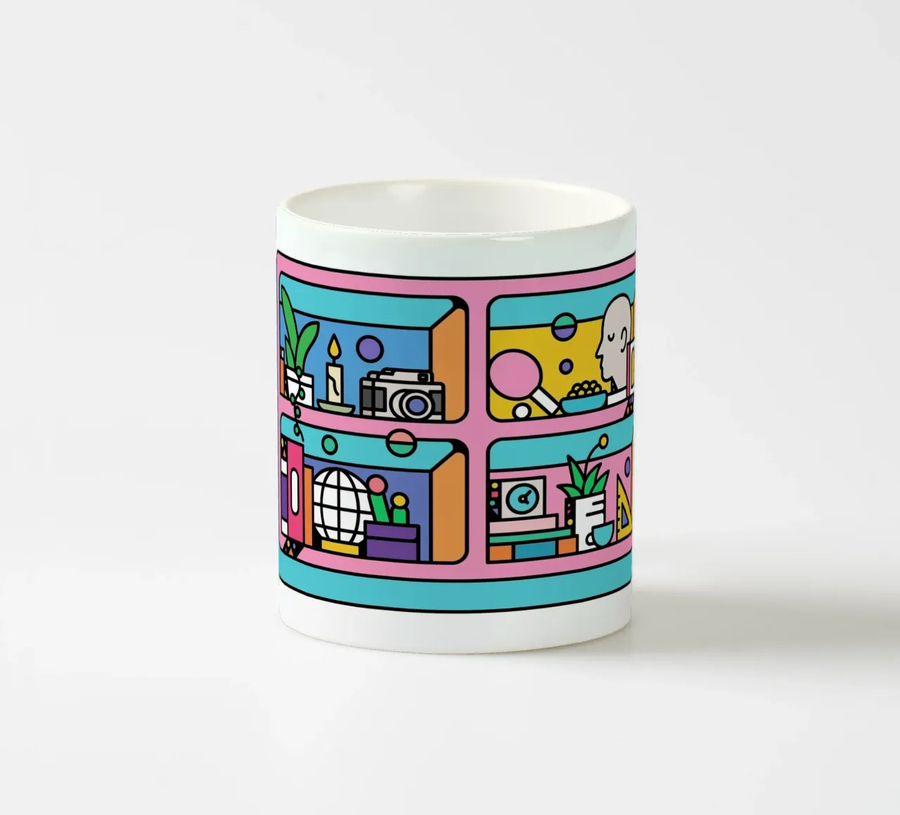 The Dreamer tazza in ceramica da Tyler Dale
