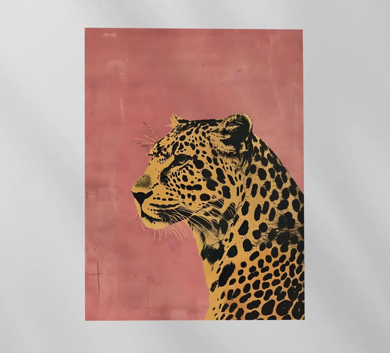 The Leopard in Pink pellicola backlit da Gypsy Galleria