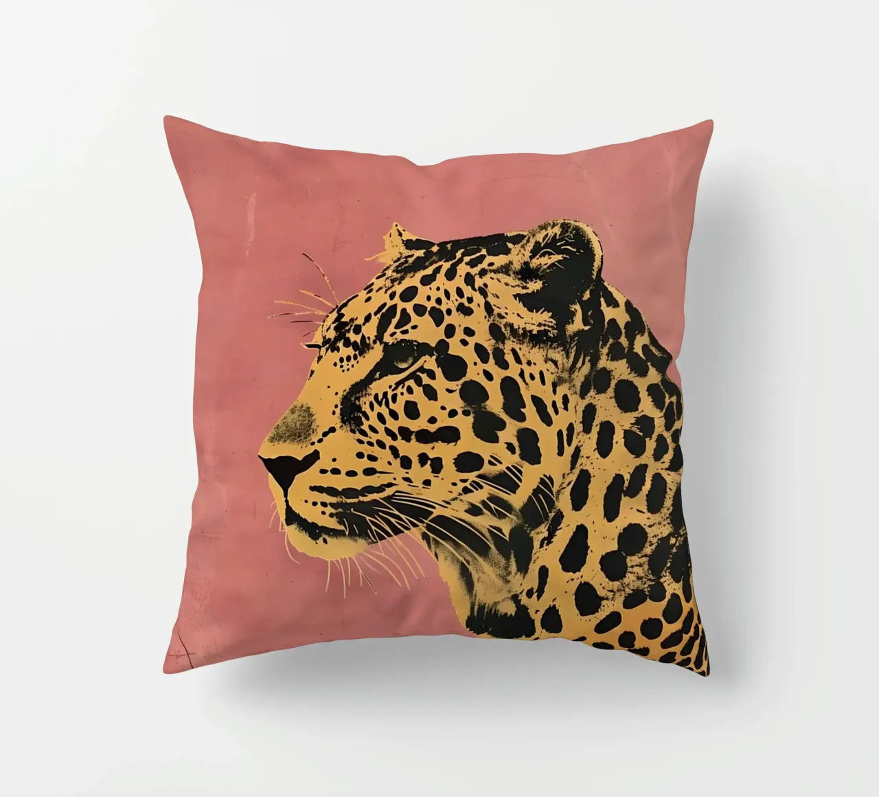 The Leopard in Pink cuscino da Gypsy Galleria