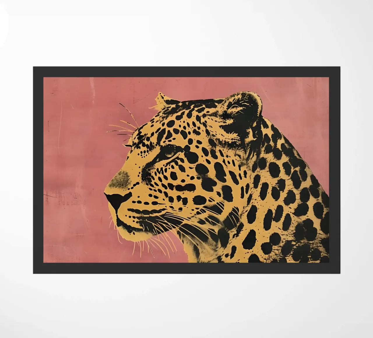 The Leopard in Pink zerbino da Gypsy Galleria