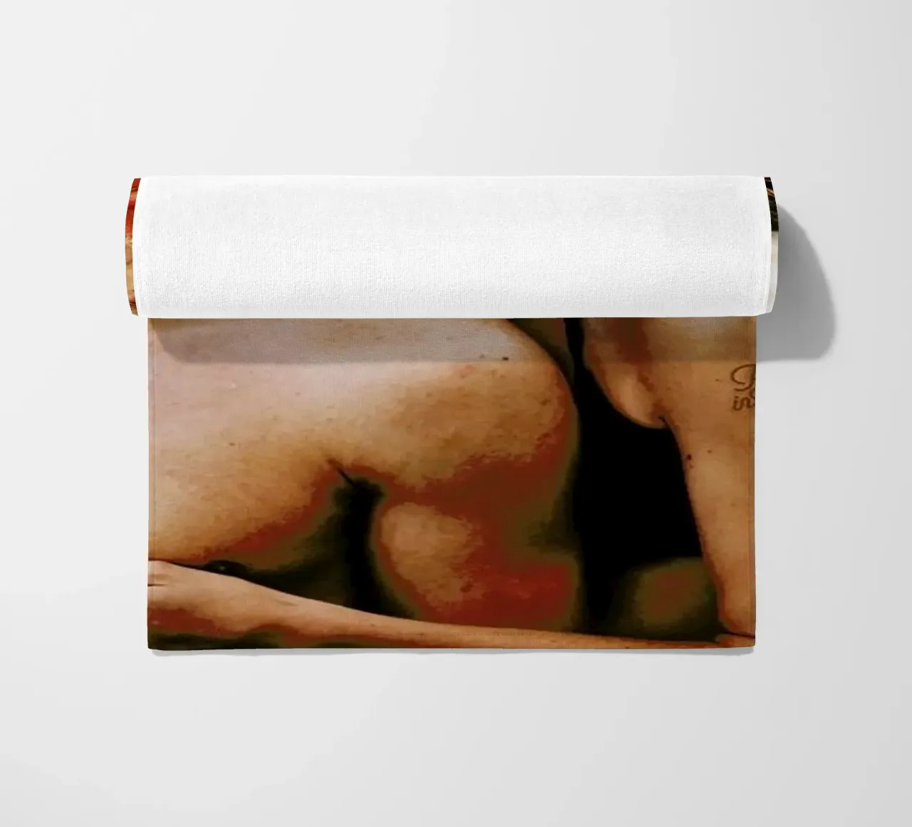 Love Hurts beach towel by Paste in Place