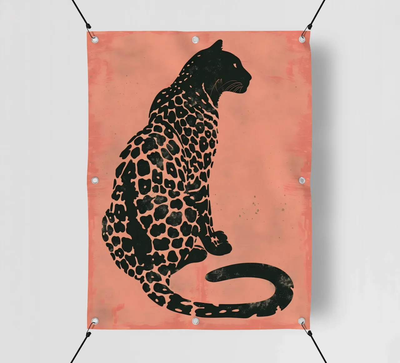 Pink Leopard telo in pvc da Gypsy Galleria
