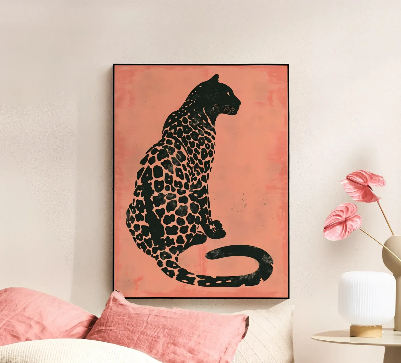 Pink Leopard plexiglass da Gypsy Galleria