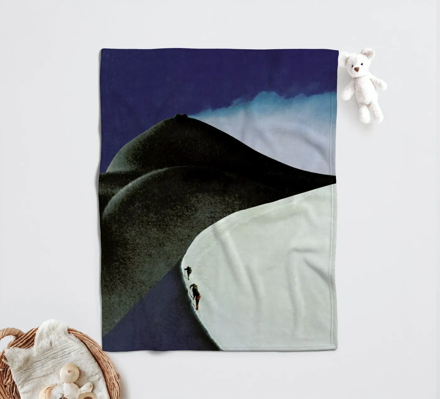 Peaked Fleecedecke von Sammy Slabbinck