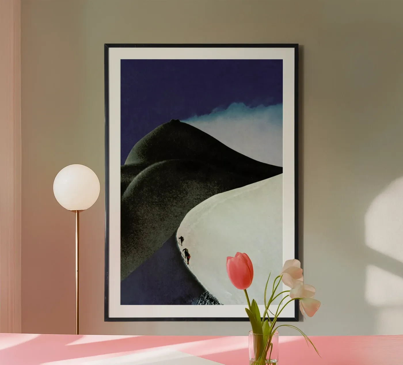 Peaked poster van Sammy Slabbinck
