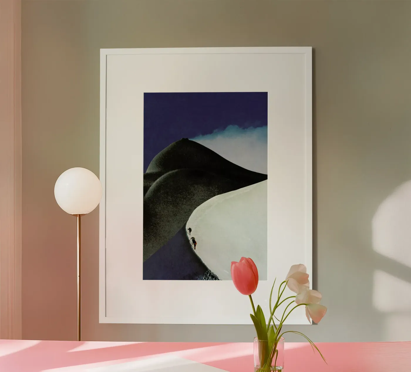 Peaked poster van Sammy Slabbinck