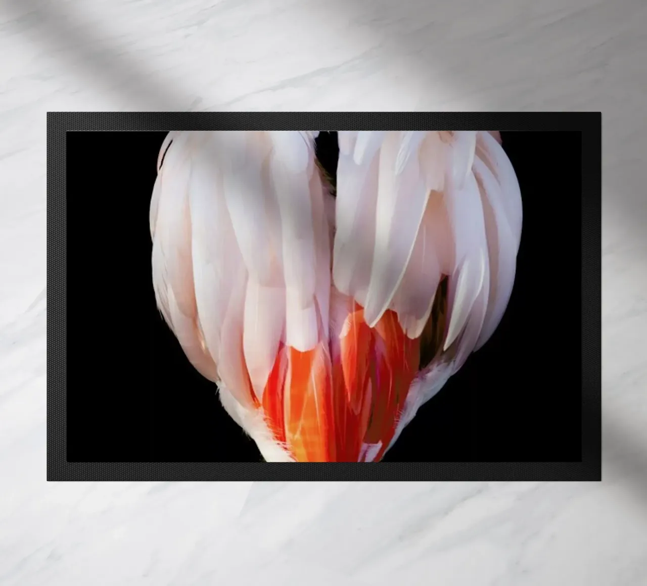 Flamingo in Reflection zerbino da Natural Kingdom