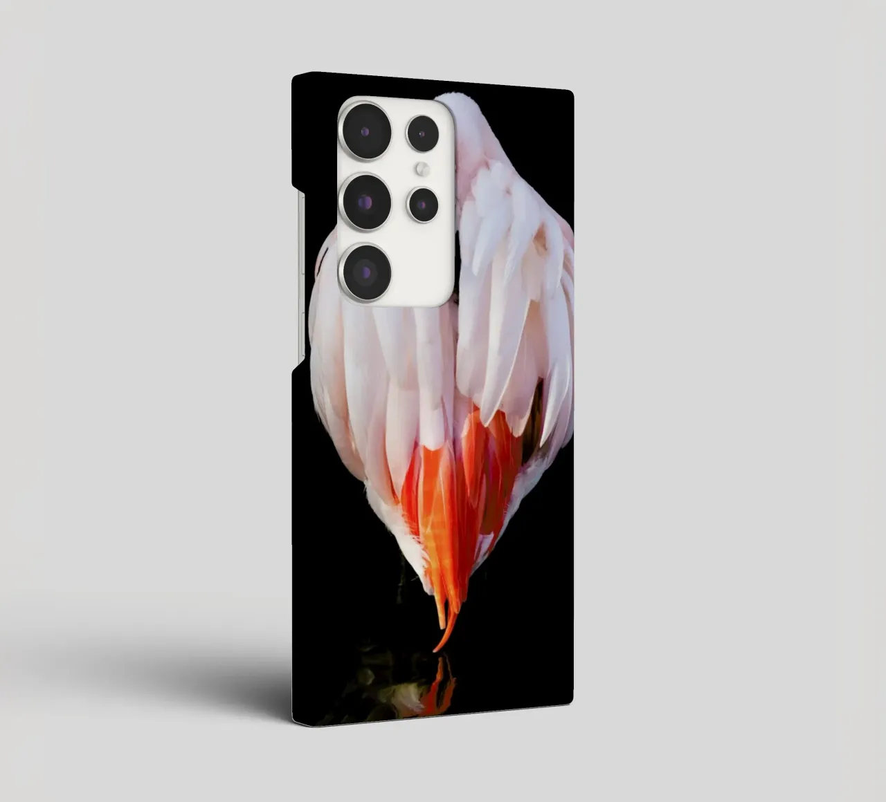 Flamingo in Reflection cover samsung da Natural Kingdom