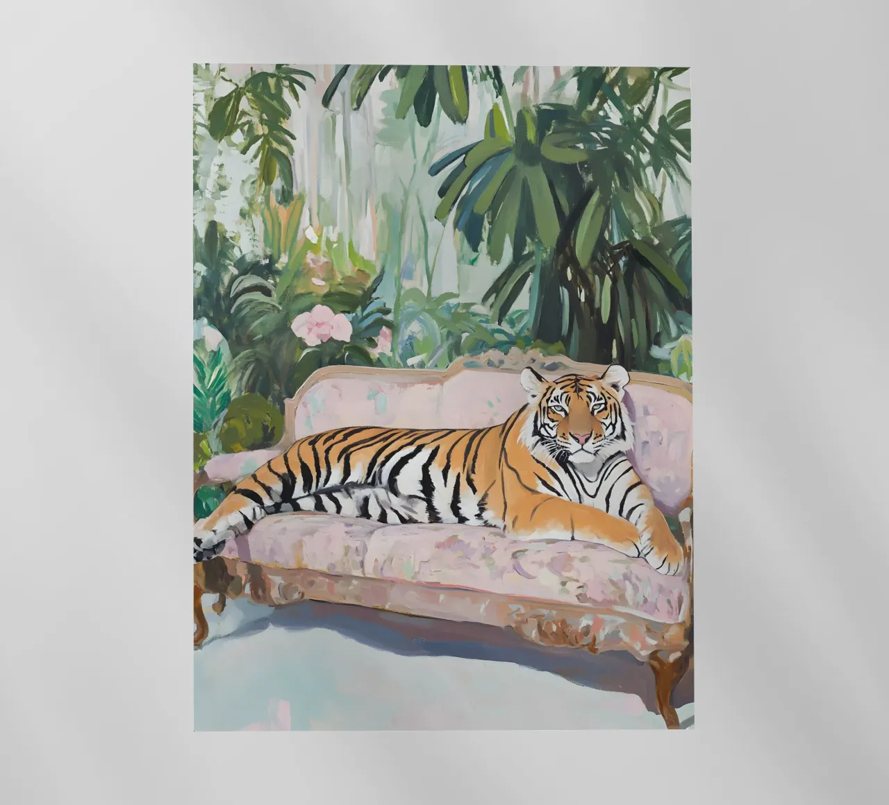 Lazy Tiger pellicola backlit da Gypsy Galleria