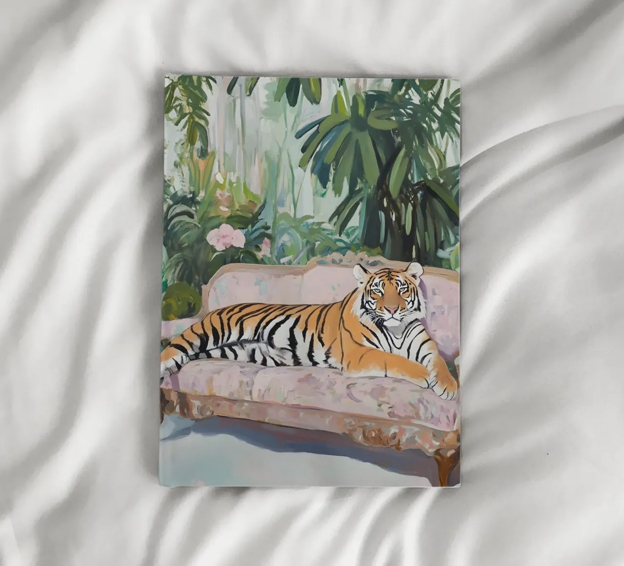 Lazy Tiger notebook by Gypsy Galleria