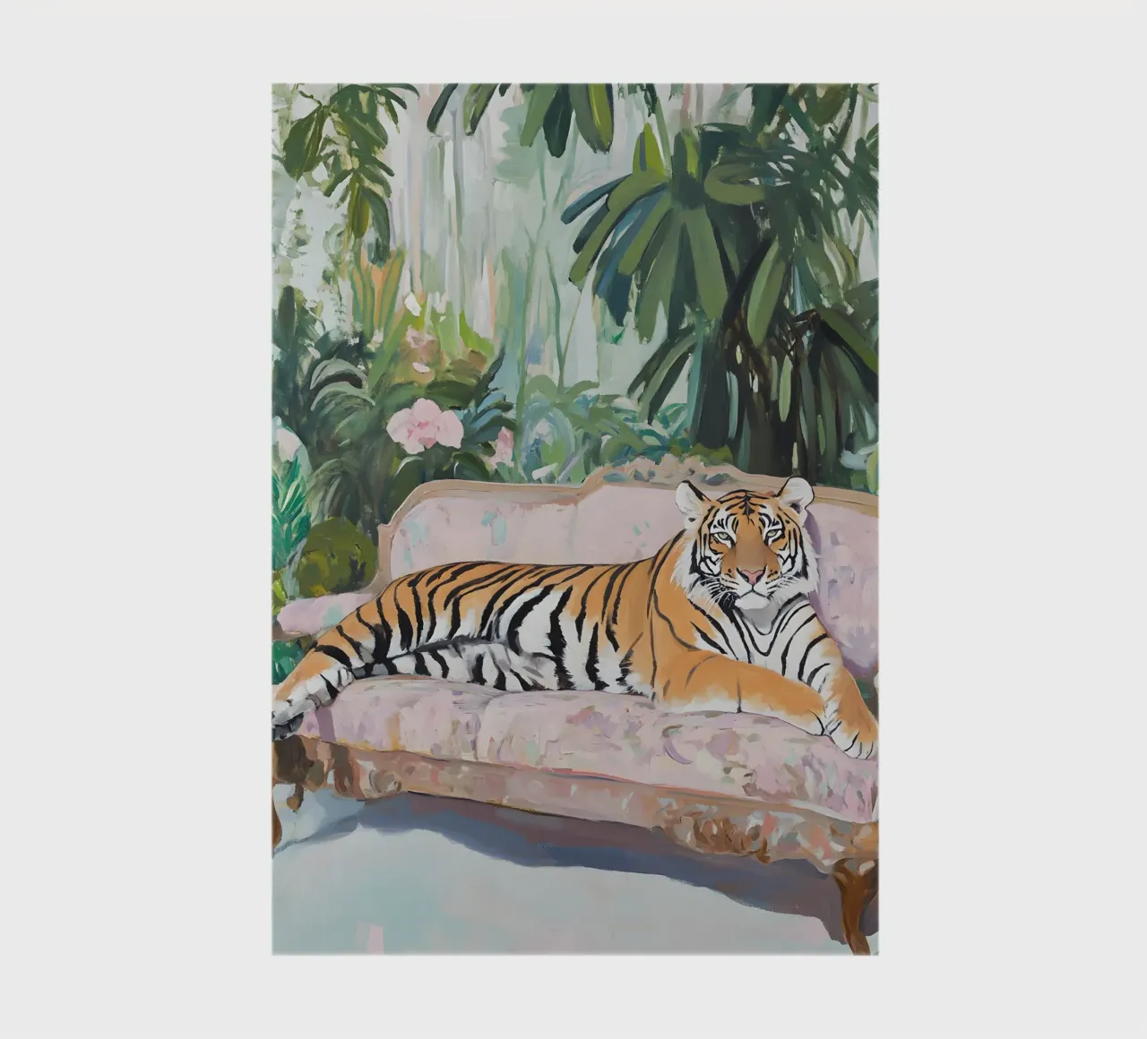 Lazy Tiger notebook by Gypsy Galleria