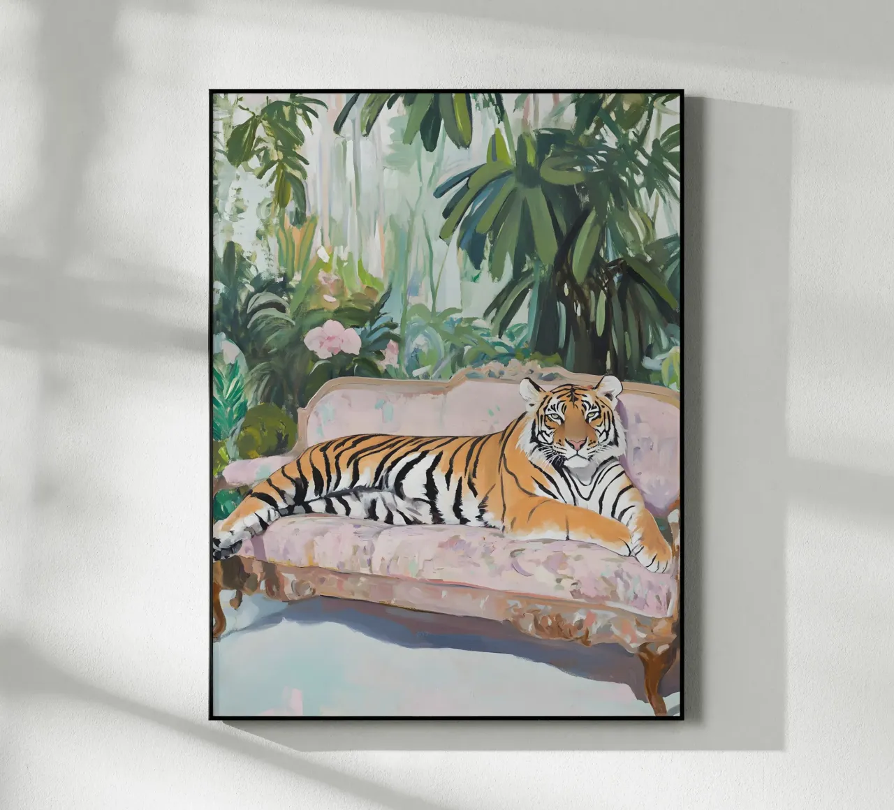 Lazy Tiger plexiglass da Gypsy Galleria