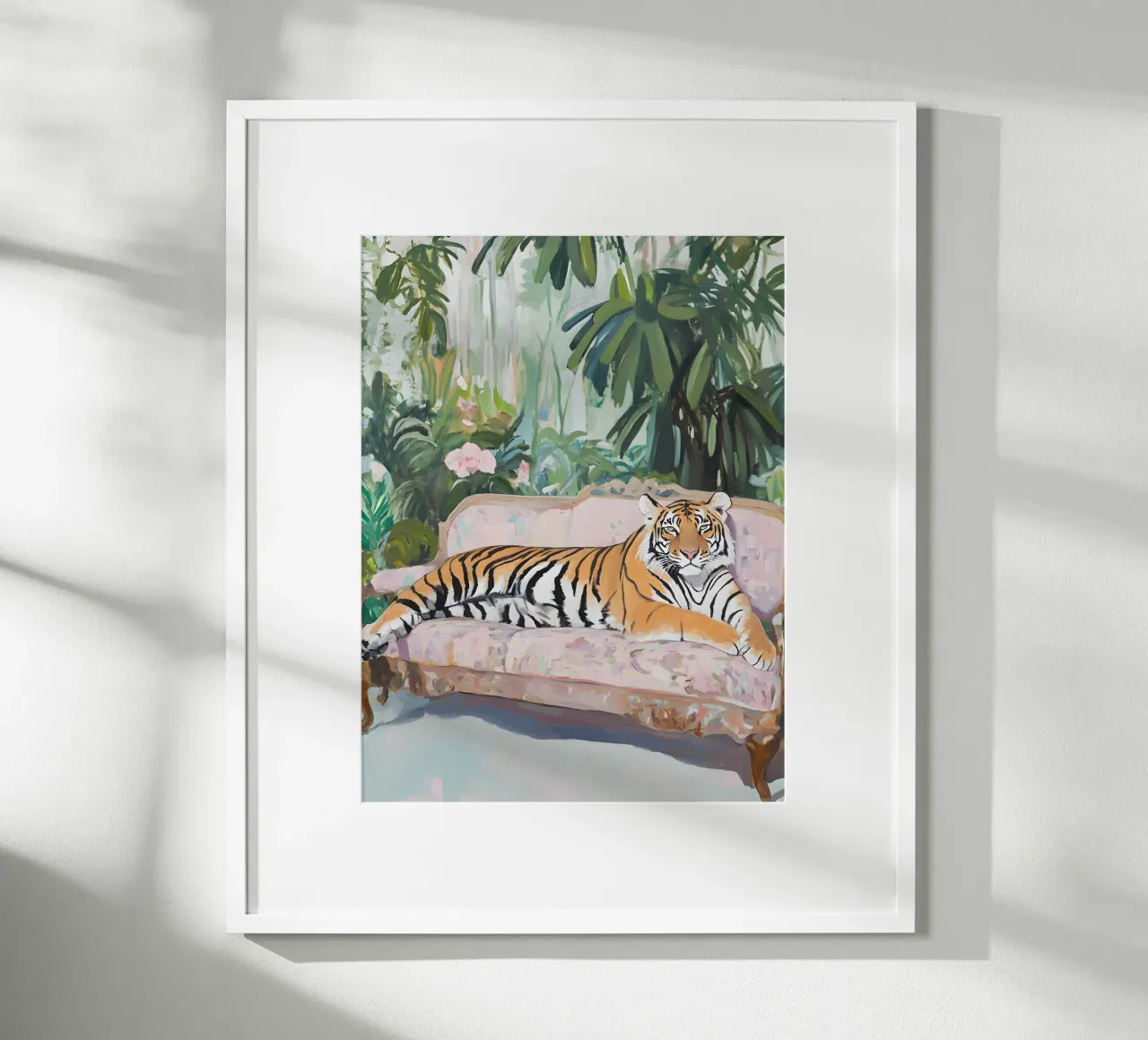 Lazy Tiger poster by Gypsy Galleria