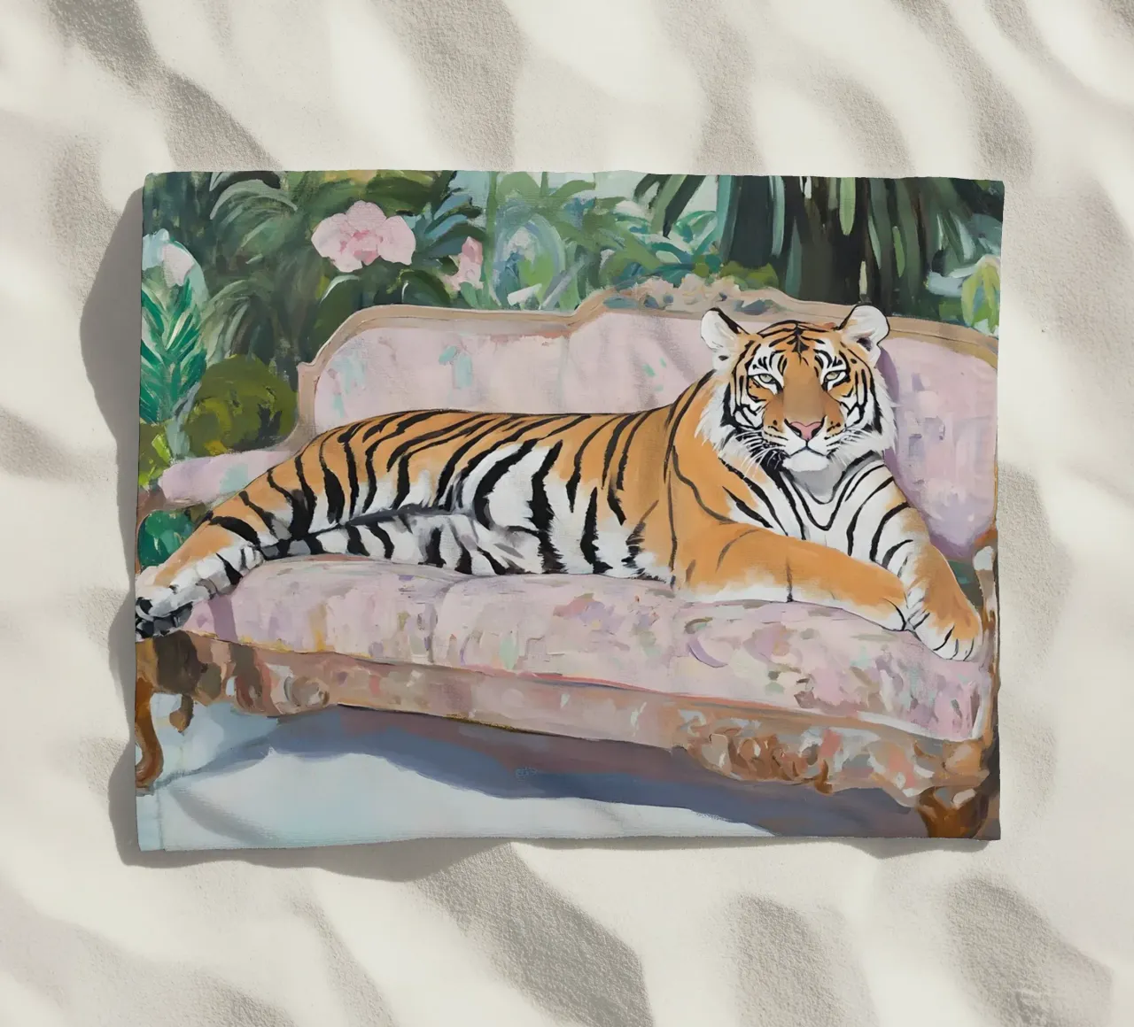 Lazy Tiger telo mare da Gypsy Galleria
