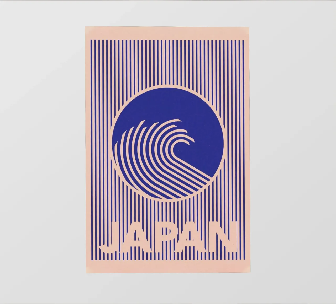 Great Wave Of Japan pellicola backlit da Rosi Feist