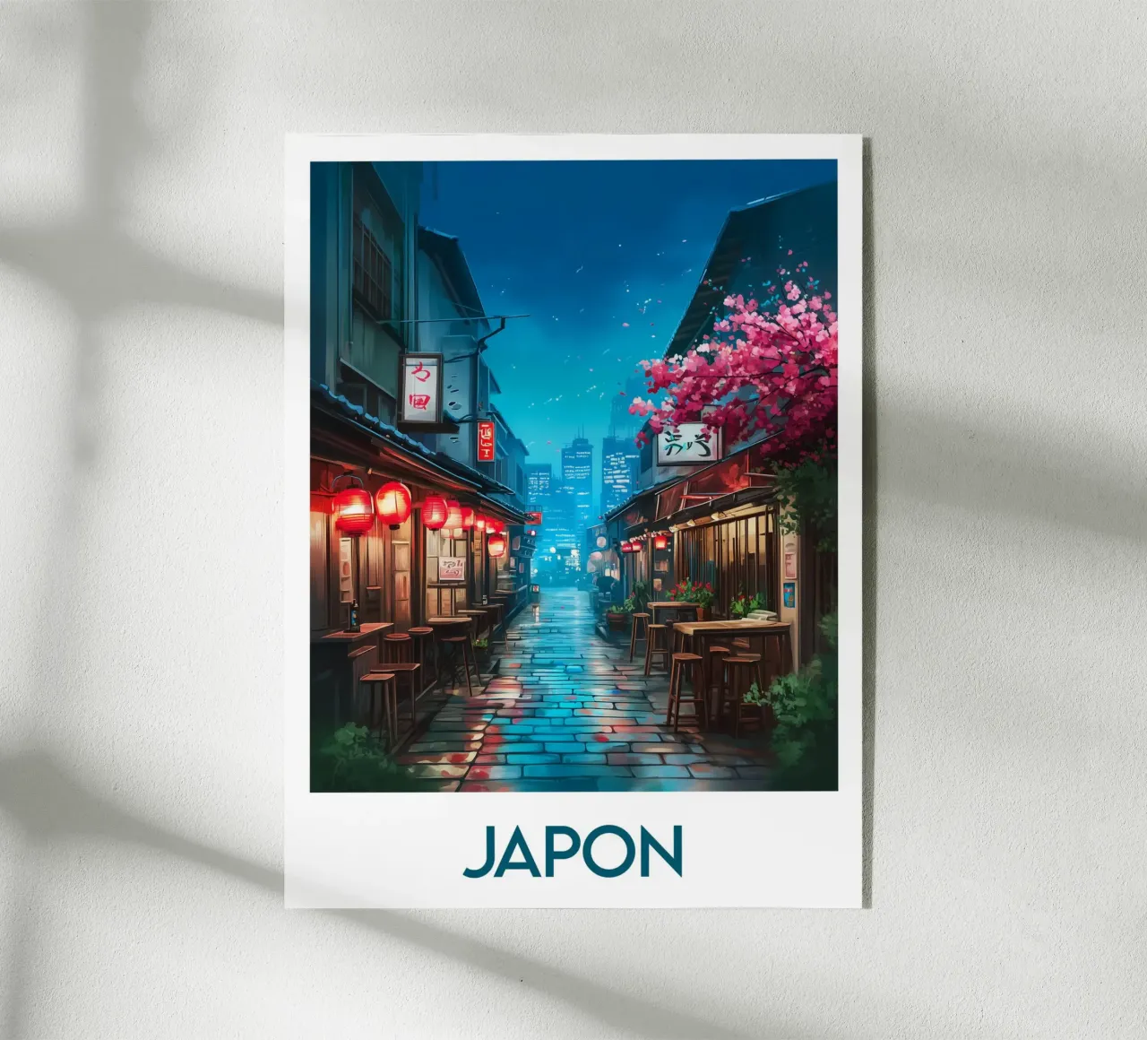 Poster Giappone plexiglass da Frame the World