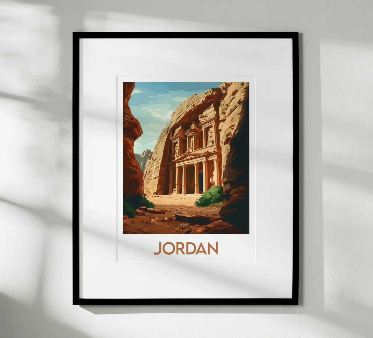 Affiche Jordanie poster da Frame the World