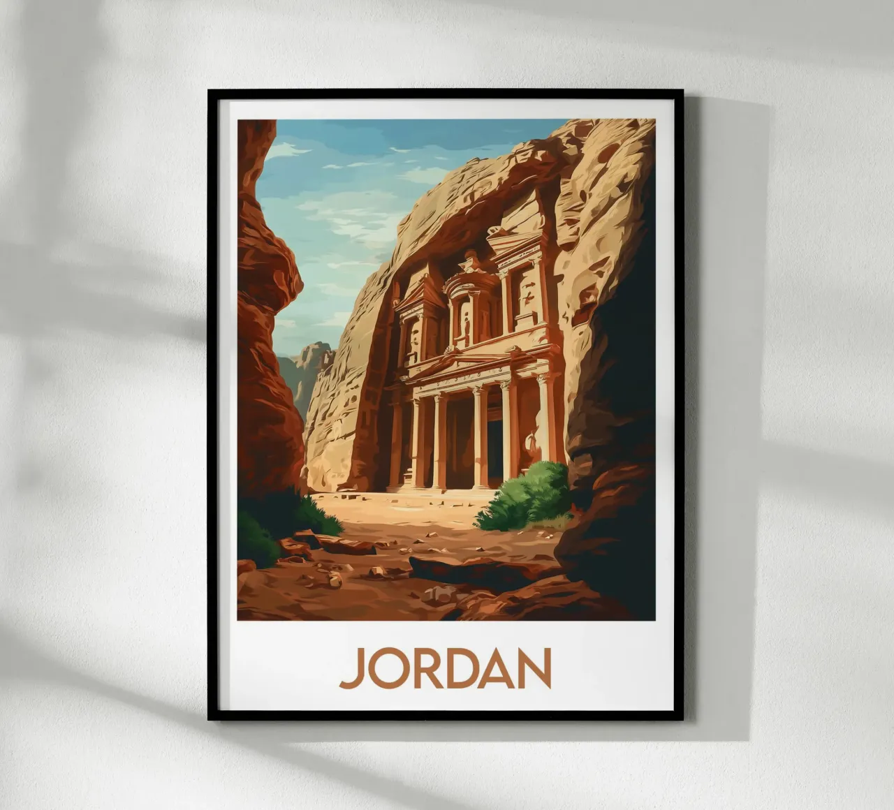 Affiche Jordanie poster da Frame the World