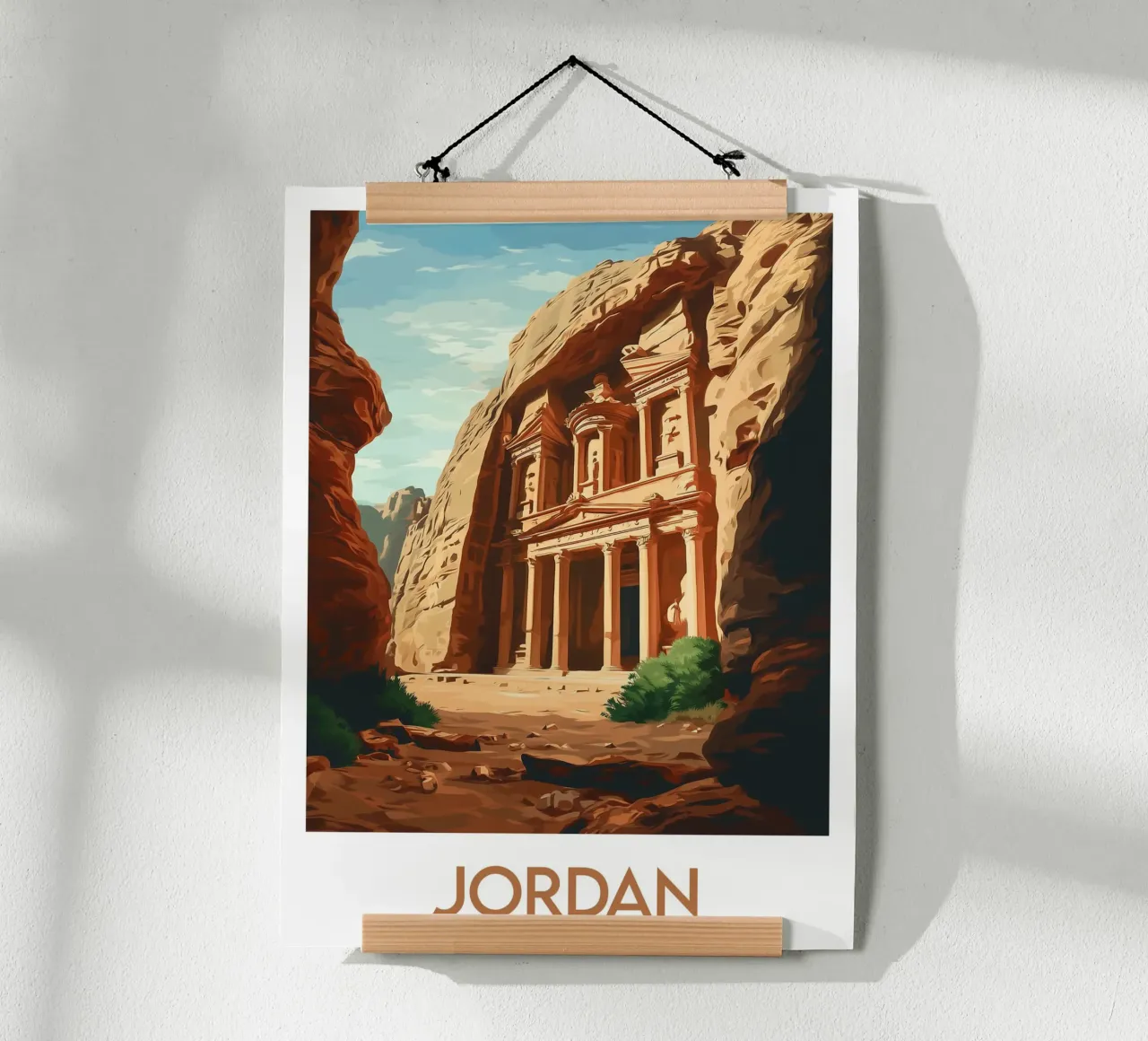 Affiche Jordanie poster da Frame the World