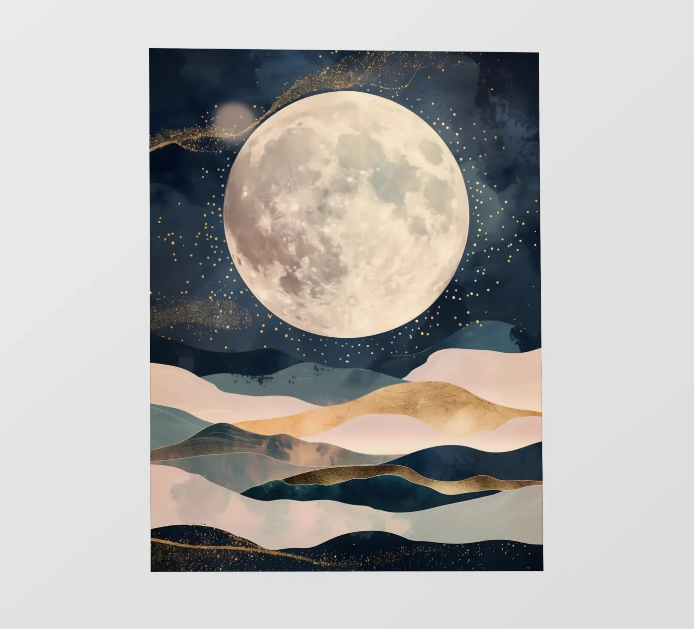 Full Moon pellicola backlit da Gypsy Galleria
