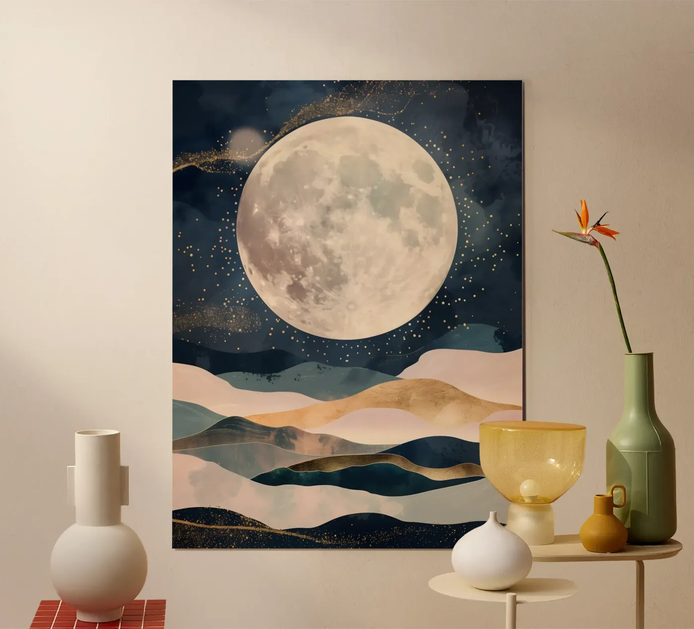 Full Moon poster by Gypsy Galleria