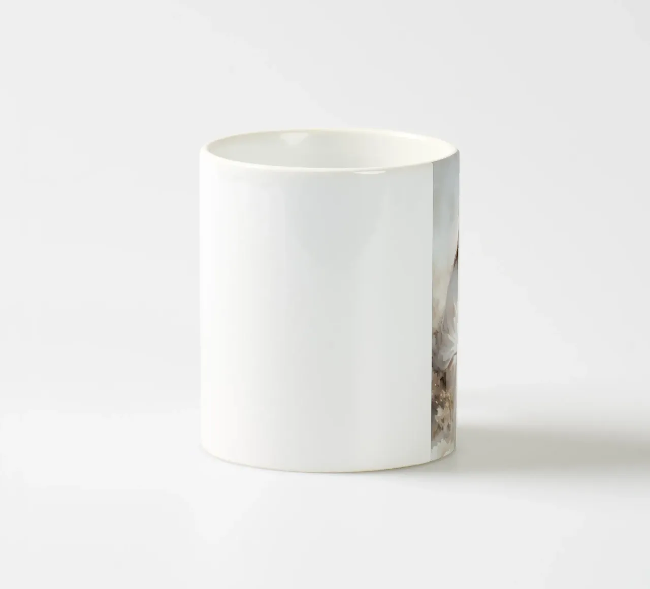 Jesus thoughtful tazza in ceramica da LisaArtes