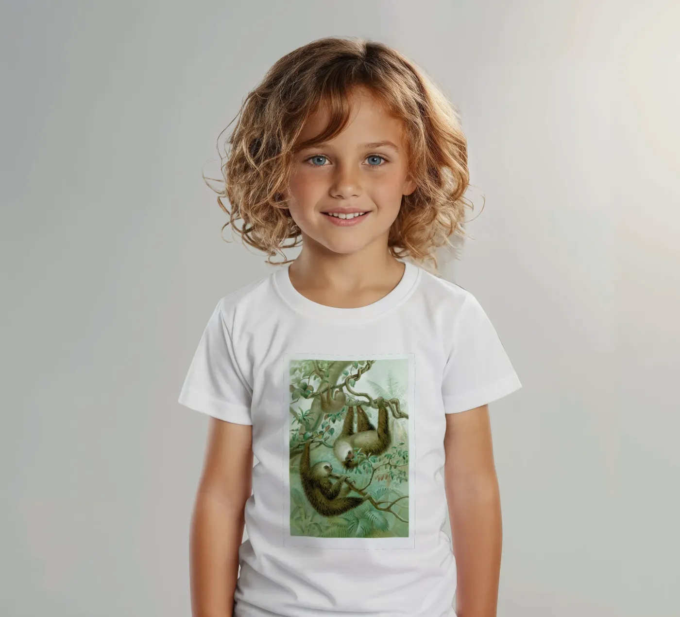 Sloths t-shirt bambini da Flora & Fauna