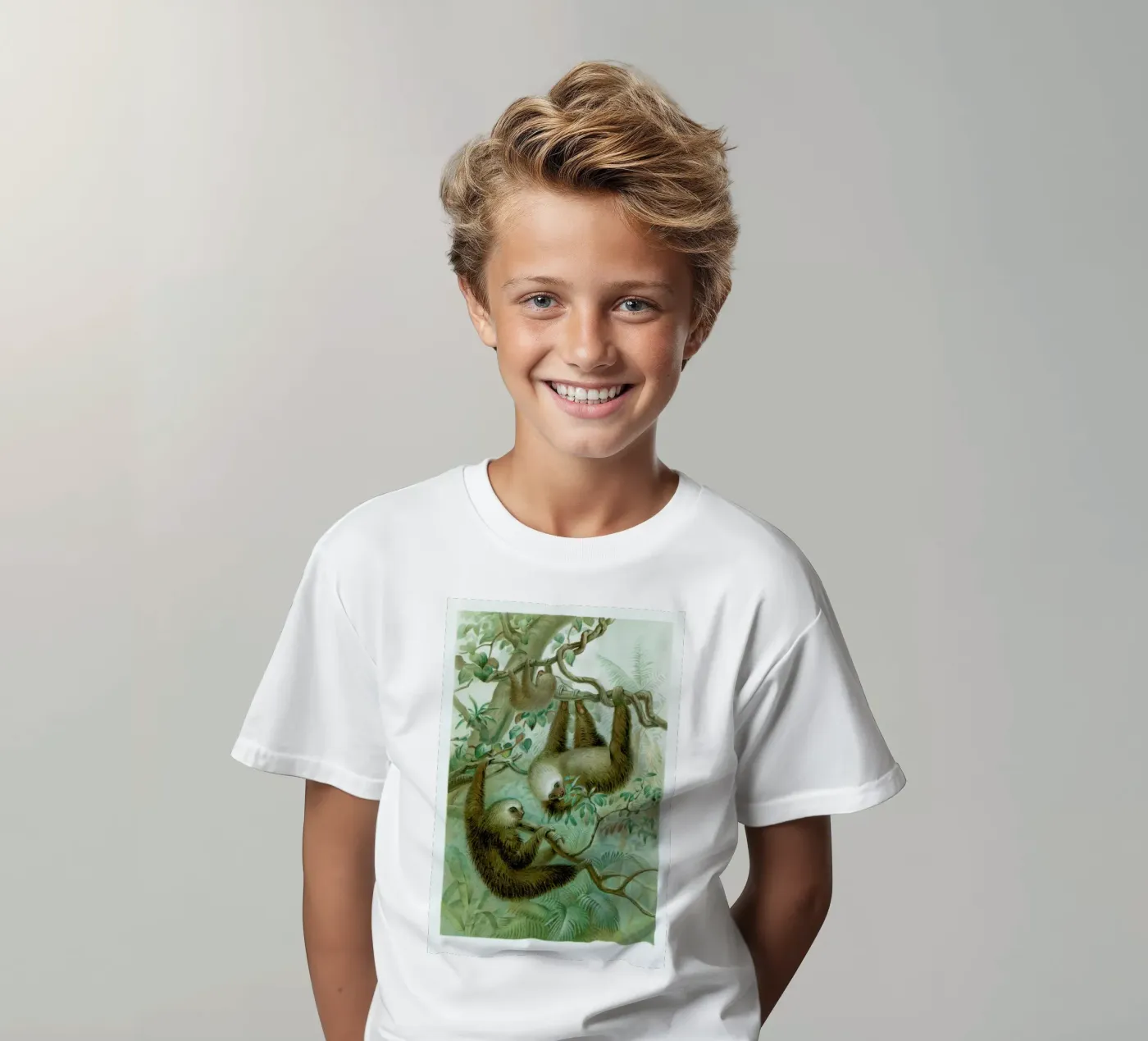 Sloths t-shirt bambini da Flora & Fauna