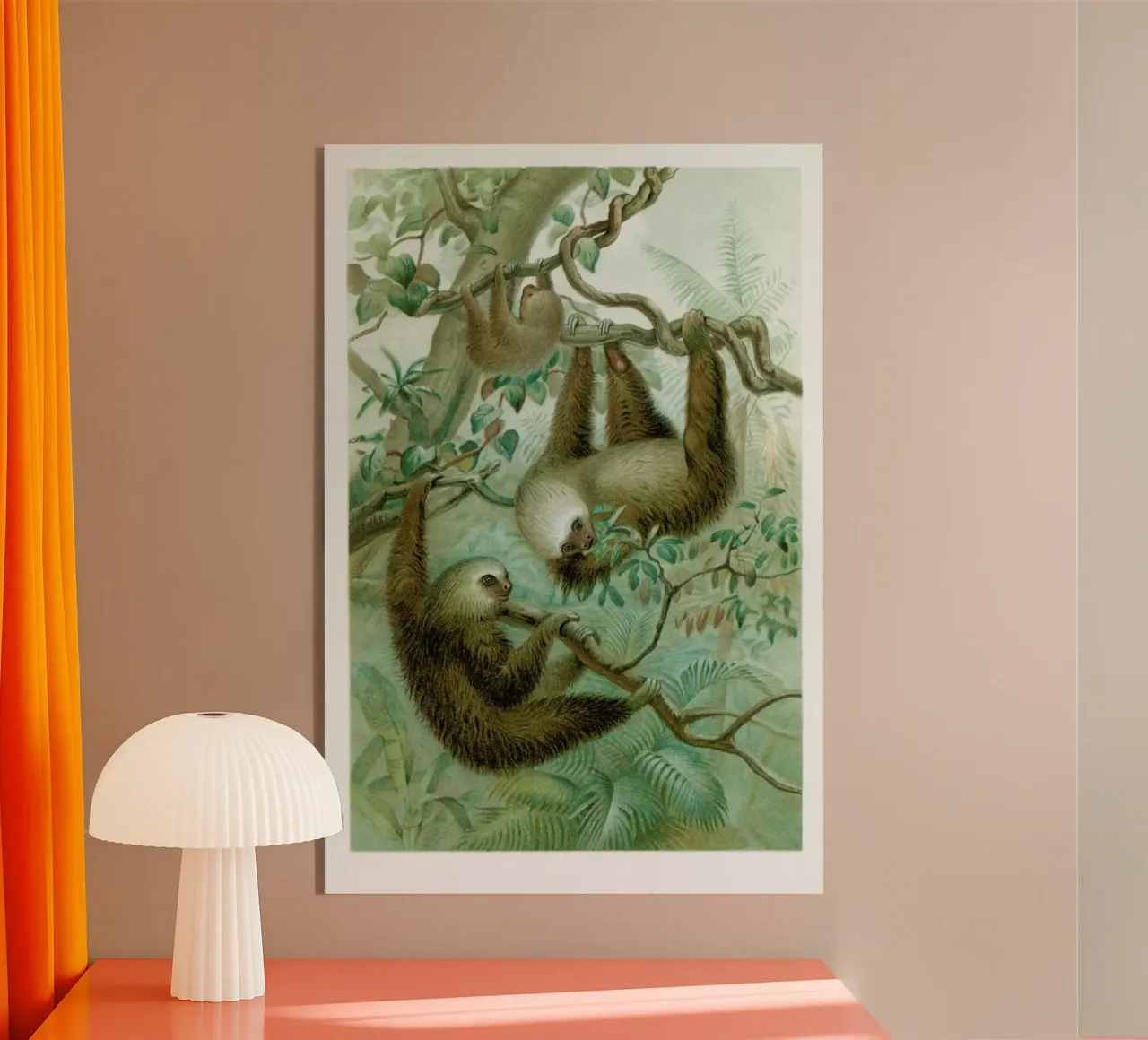 Sloths plexiglass da Flora & Fauna