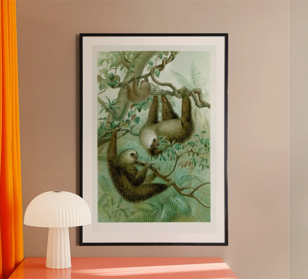 Sloths poster da Flora & Fauna