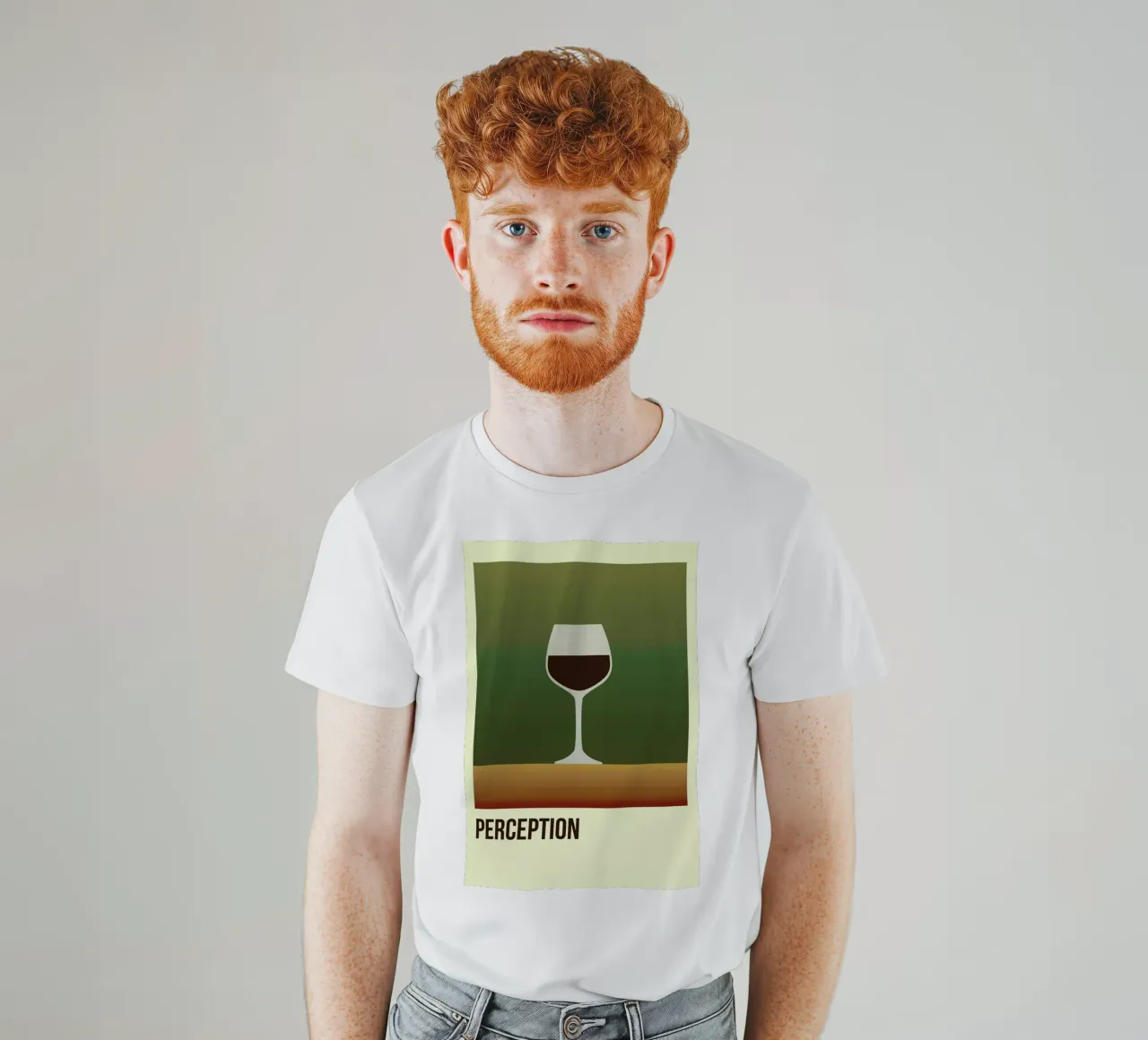 Perception Red t-shirt da Trabolt Design