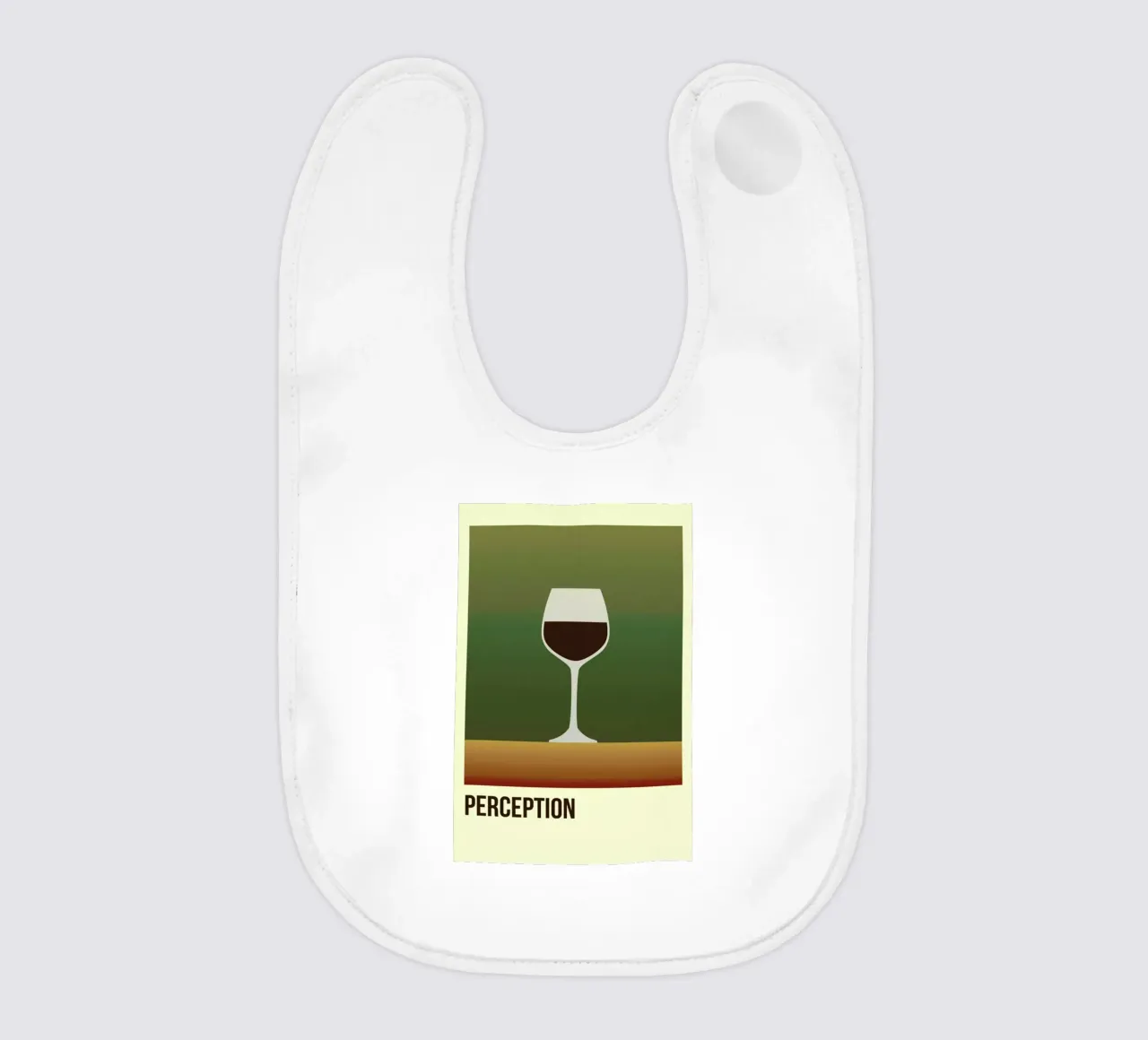 Perception Red bavaglino da Trabolt Design
