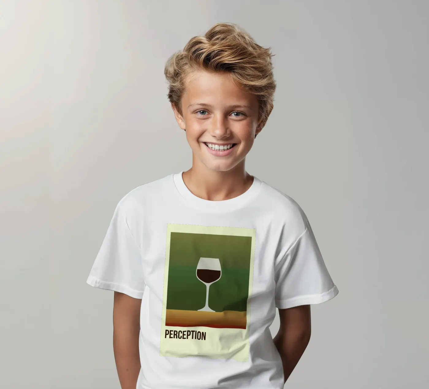 Perception Red Kinder T-Shirt von Trabolt Design