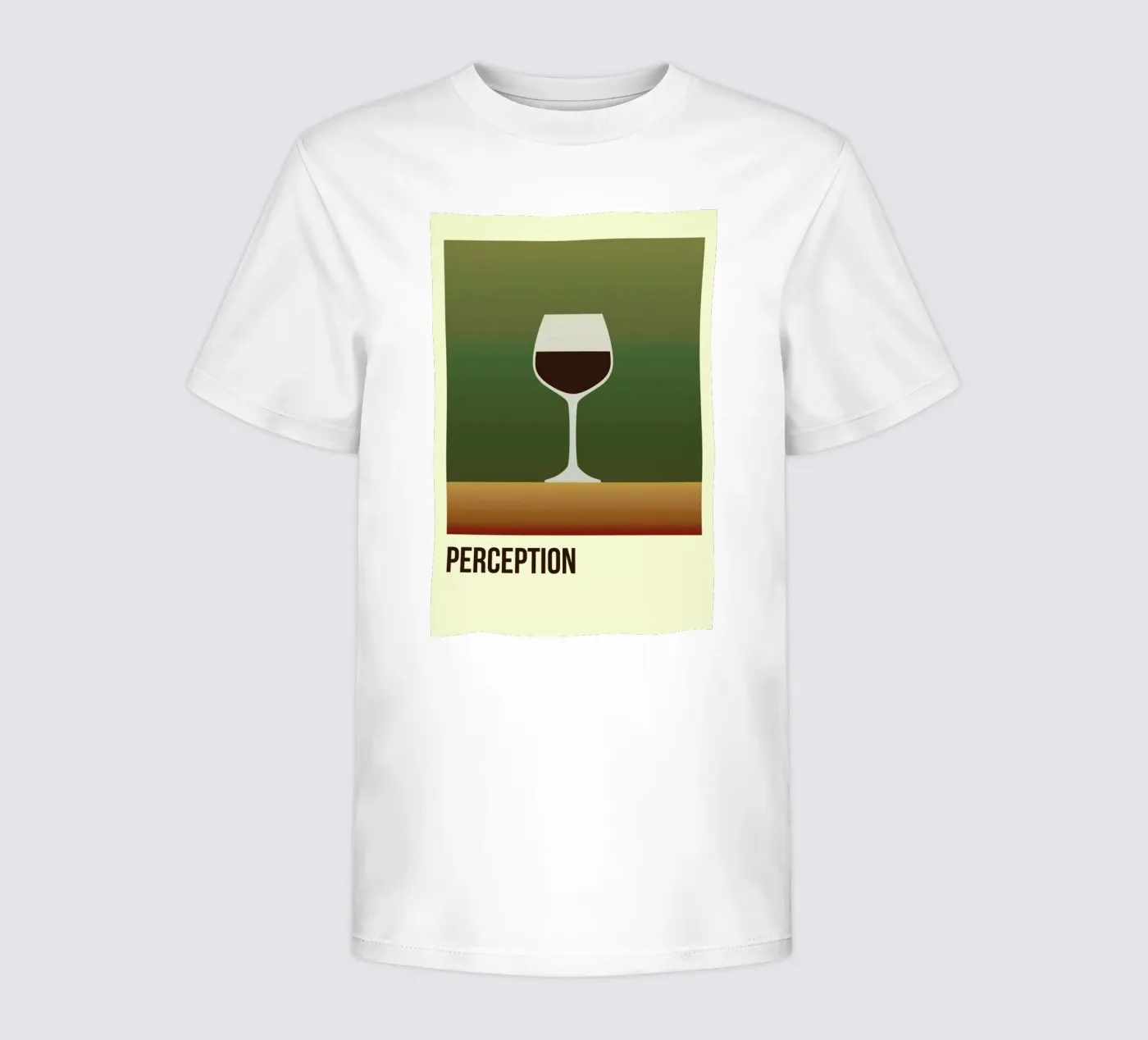 Perception Red kinder t-shirt van Trabolt Design