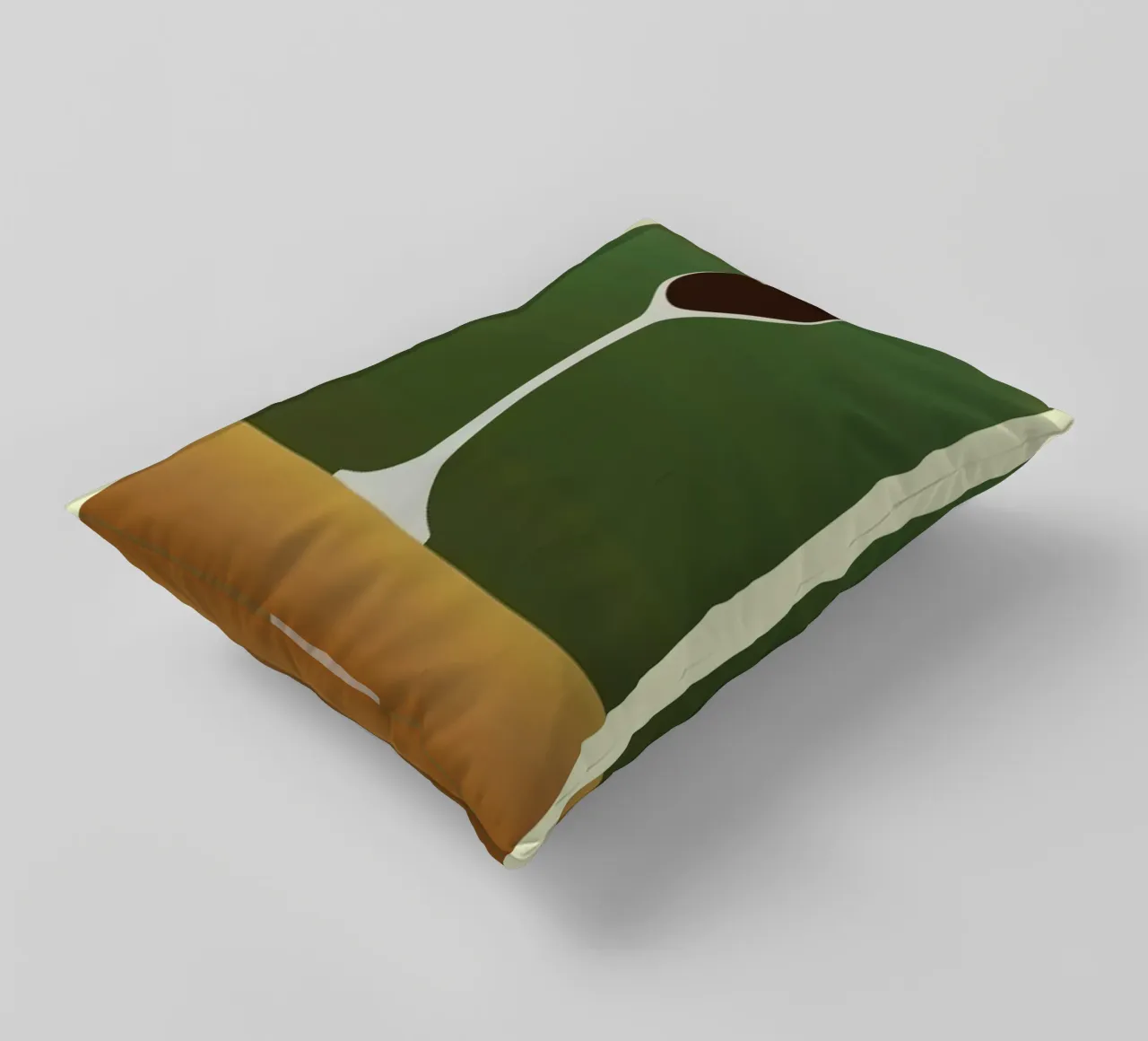 Perception Red cuscino da Trabolt Design