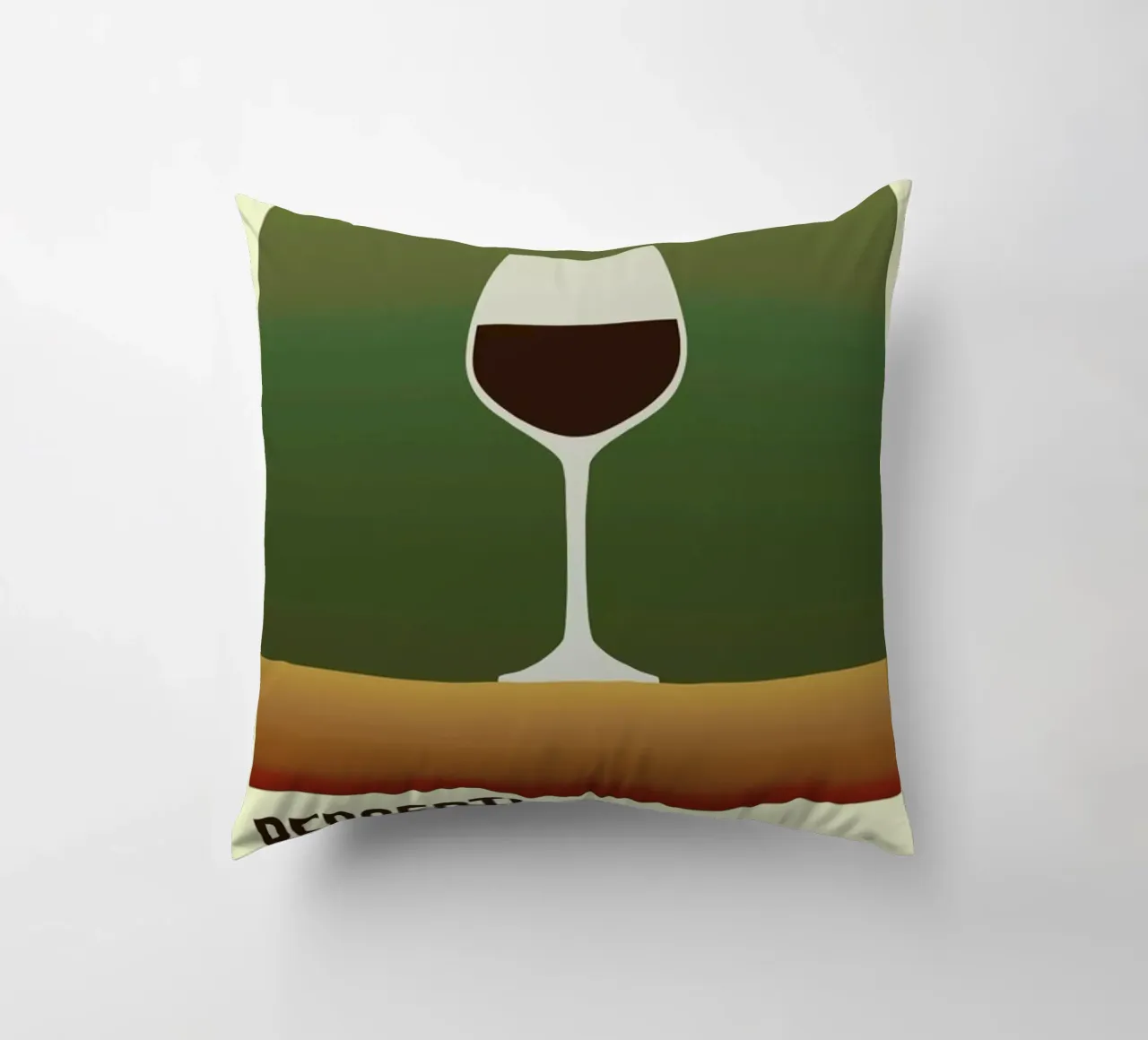 Perception Red cuscino da Trabolt Design
