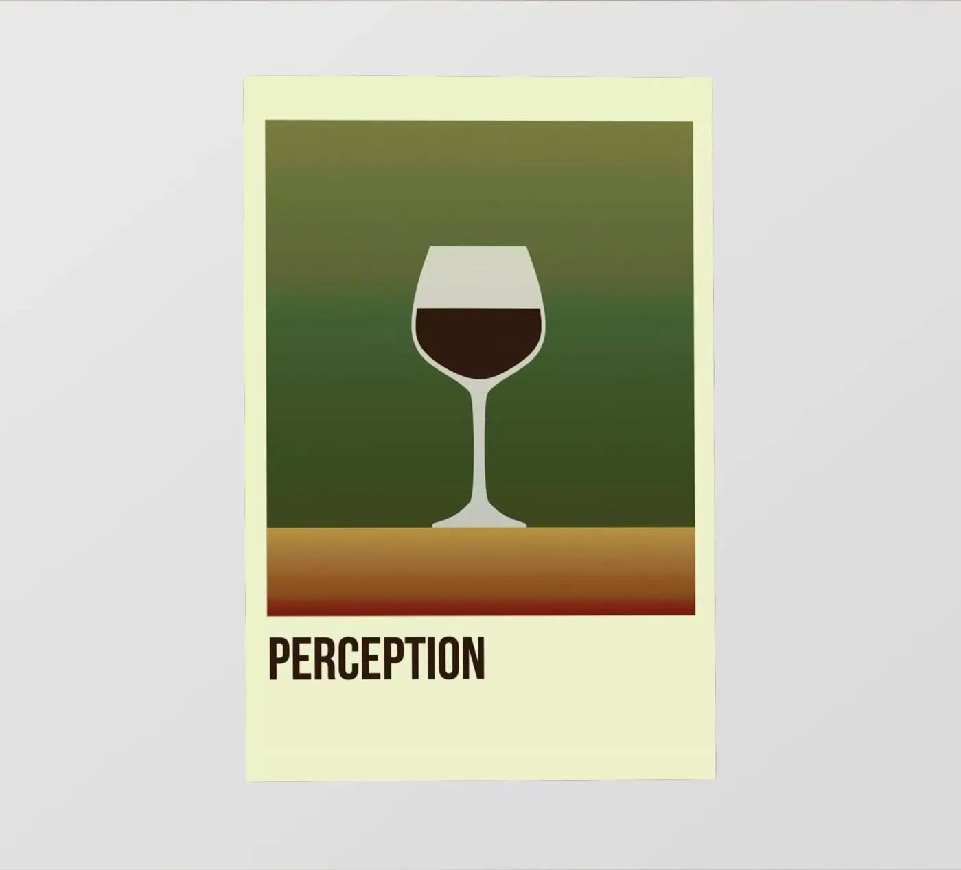 Perception Red pellicola backlit da Trabolt Design