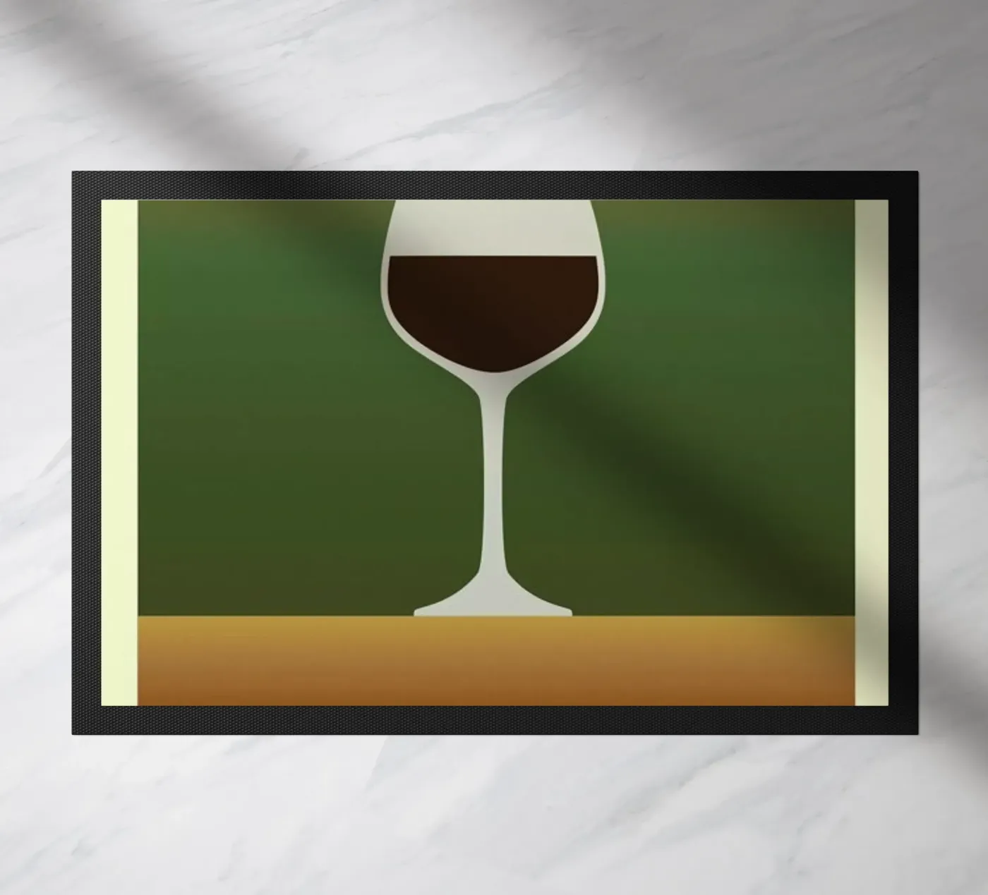 Perception Red paillasson de Trabolt Design