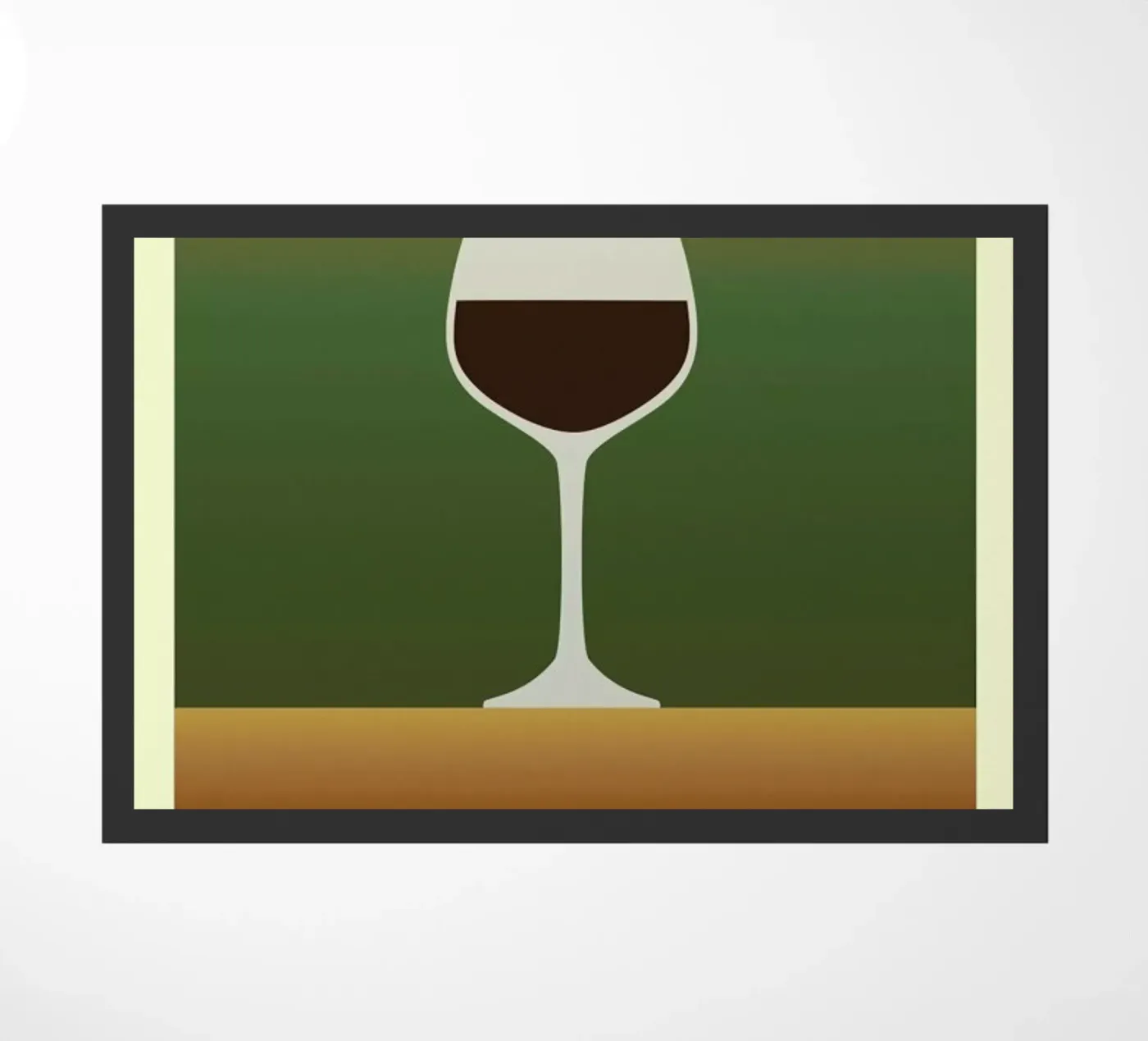 Perception Red paillasson de Trabolt Design