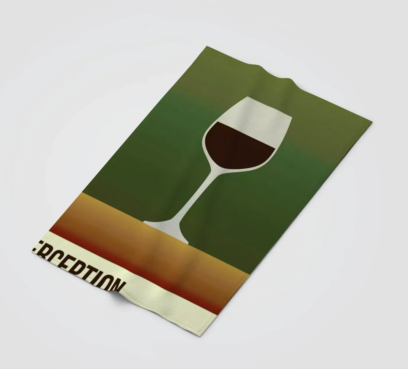 Perception Red fleece blanket by Trabolt Design
