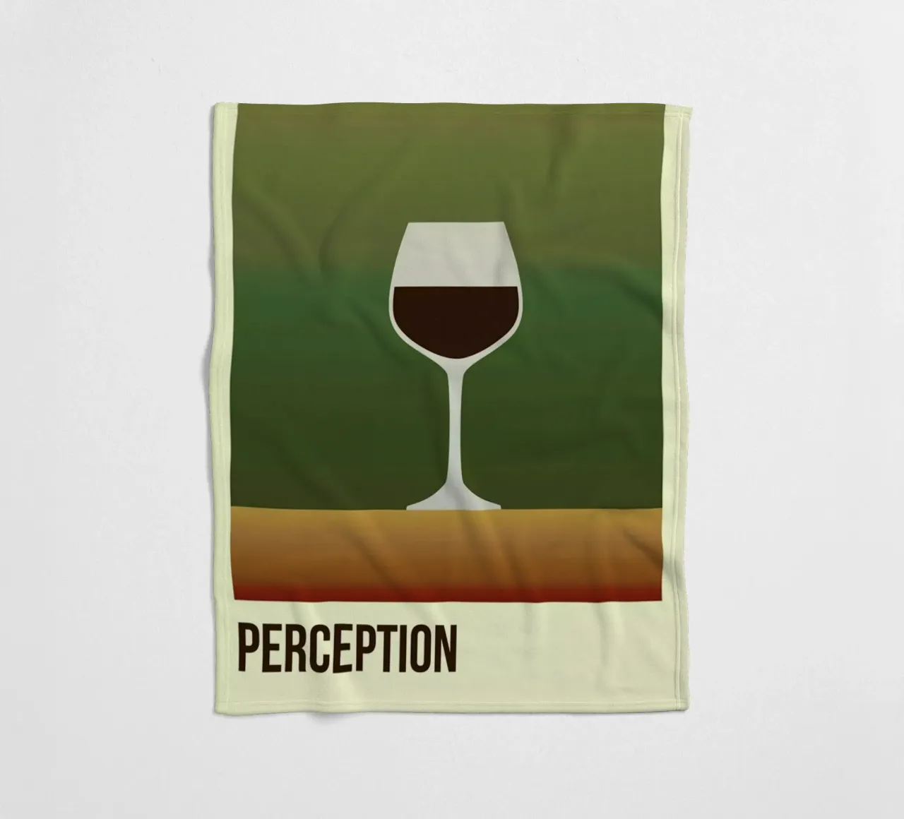 Perception Red coperta in pile da Trabolt Design