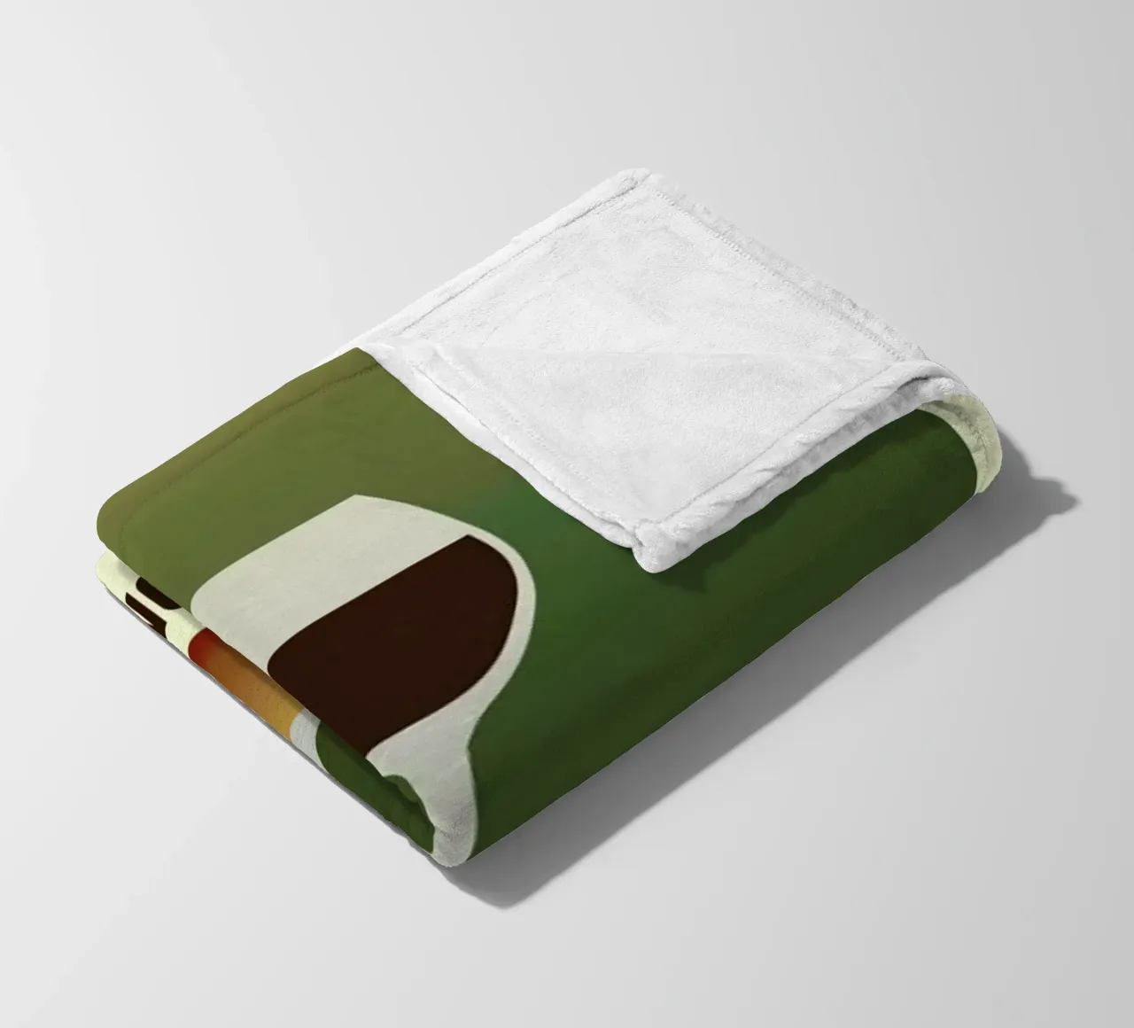 Perception Red coperta in pile da Trabolt Design